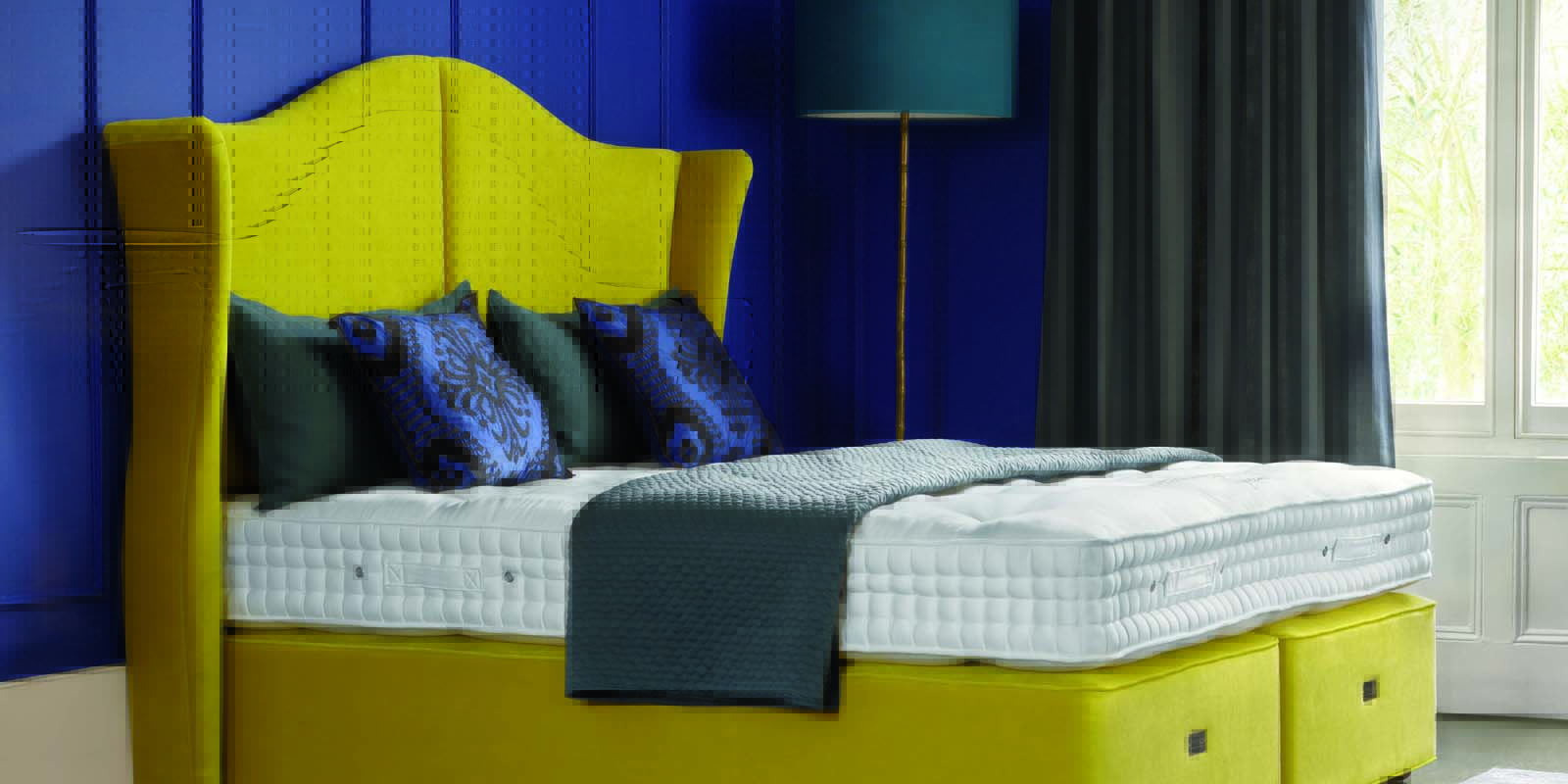 boxspring postele
